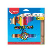 Lápis de Cor Color'Peps 24 Cores + 3 Lápis Grafite MAPED Lápis de Cor Color'Peps 24 Cores + 3 Lápis Grafite MAPED
