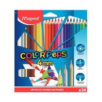Lápis de cor Color'Peps 4mm 24 cores 863424 - Maped