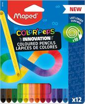 Lápis de Cor Color Peps Infinity infinito 12 Cores - Maped