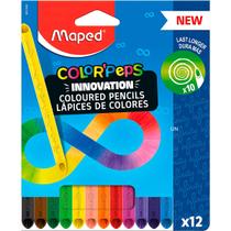 Lápis de Cor Color Peps Infinity Maped 12 Cores