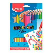 Lápis de cor Color''Peps Star 36 cores 832017ZV - Maped