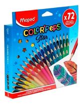 Lápis De Cor Color''peps Star 72 Cores - Maped Lápis De Cor Color''peps Star 72 Cores - Maped