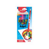 Lápis De Cor Colorpeps Apagável Caixa Com 12 Cores Lápis De Cor Colorpeps Apagável Caixa Com 12 Cores