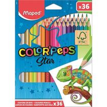Lápis de Cor Colorpeps com 36 Cores