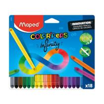 Lápis De Cor Colorpeps Infinity 18 Cores Maped