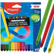 Lápis de Cor Colorpeps Infinity Não Precisa Apontar 12 Cores - MAPED