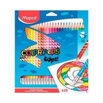 Lápis de Cor Colorpeps Oops Apagável 24 Cores Lápis de Cor Colorpeps Oops Apagável 24 Cores