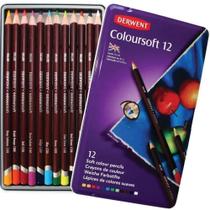 Lápis De Cor Coloursoft Estojo Com 12 Cores Ref.0701026 Derw