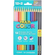 Lápis de Cor com 10/ 12/ 24 e 36 Cores - Multicolor / WX GIFT