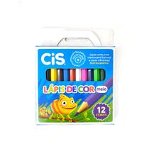 Lápis De Cor Com 12 Cores Meio Sertic Lápis De Cor Com 12 Cores Meio Sertic