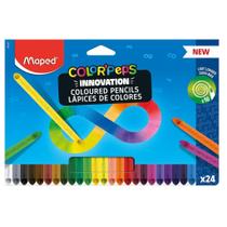 Lapis De Cor Com 24 Cores Colorpeps Infinity Lapis De Cor Com 24 Cores Colorpeps Infinity
