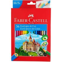 Lapis De Cor Com 36 Cores Ecolapis Faber Castell