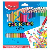 Lapis De Cor Com 48 Cores Maped