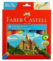 Lápis De Cor Com 48 Ecolápis Faber Castell - Tendtudo