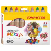 Lapis de cor compactor maxx jr.c/8 002145000