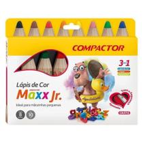 Lapis De Cor Compactor Maxx Jr Com 8 Cores