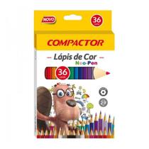 Lápis De Cor Compactor Neo-Pen 36 Cores