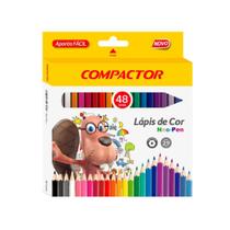 Lápis de Cor Compactor Neo Pen 48 Cores Lápis de Cor Compactor Neo Pen 48 Cores