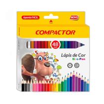 Lápis De Cor Compactor Neo-Pen 48 Cores