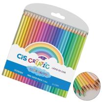 Lapis De Cor Cores Pasteis 24 Cores Cis Criatic