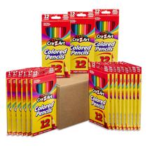 Lápis de cor Cra-Z-Art Bulk 18 pacotes de 12 para escola