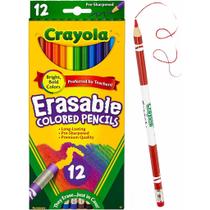 Lápis de Cor Crayola Apagáveis - 12 Cores
