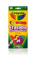 Lápis de Cor Crayola Apagáveis (24 Cores) - Para Crianças a partir de 6 Anos