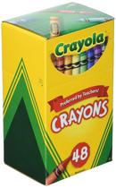 Lápis de cor Crayola, cores variadas, 48 unidades x 3 unidades
