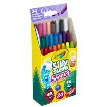 Lápis de cor Crayola Silly Scents Twistables 24 unidades com aroma doce Lápis de cor Crayola Silly Scents Twistables 24 unidades com aroma doce