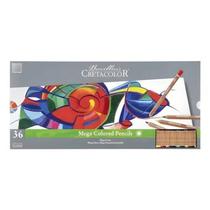 Lapis De Cor Cretacolor Megacolor 36 Cores