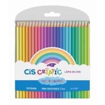 Lápis De Cor Criatic Pastel 24 Cores - CIS