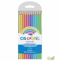 Lápis de Cor Criatic Tons Pastel Cis - 12 Cores