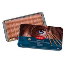 Lápis de Cor Derwent Lightfast 36 Cores Lata 01 Lápis de Cor Derwent Lightfast 36 Cores Lata 01