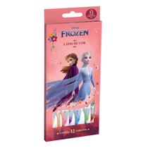Lapis de Cor Disney Frozen Caixa com 12 Cores Vibrantes Tris
