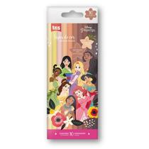 Lápis De Cor Disney Princesas 10 Cores Tons Pele Tris Lápis De Cor Disney Princesas 10 Cores Tons Pele Tris