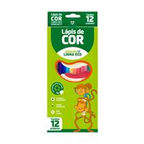 Lápis de cor eco 12 cores léo e léo - LEO & LEO