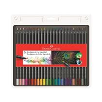Lápis de Cor Eco SuperSoft - 24 Cores - Faber Castell