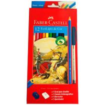 Lápis de Cor EcoLápis 12 Cores Faber-Castell