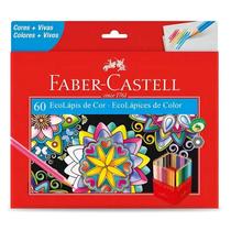 Lápis de Cor Ecolápis 120160G 60 Cores - Faber Castell Lápis de Cor Ecolápis 120160G 60 Cores - Faber Castell