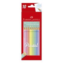 Lápis De Cor Ecolápis 120510p 10 Cores Pastel - Faber Castell