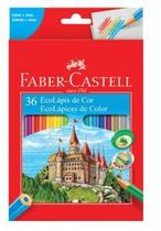 Lápis de cor ecolapis 36 cores faber-castell