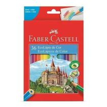 Lápis de cor ecolápis 36cores faber castell - FABER-CASTELL