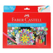 Lápis de Cor EcoLápis 60 Cores - Faber-Castell