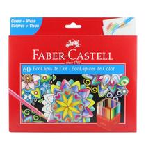 Lápis de Cor Ecolapis 60 Cores Ref. 120160g - Faber-castell