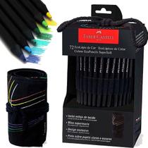 Lápis de Cor Ecolápis 72 Cores c/ Estojo Preto Faber Castell Lápis de Cor Ecolápis 72 Cores c/ Estojo Preto Faber Castell