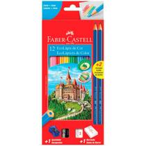 Lápis de Cor Ecolápis com 12 Cores Quality - Faber-Castell Lápis de Cor Ecolápis com 12 Cores Quality - Faber-Castell