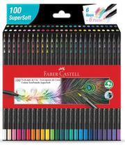 Lápis de Cor EcoLápis SuperSoft 100 Cores Faber-Castell - Faber Castell