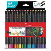 Lápis de Cor EcoLápis SuperSoft 100 Cores - Faber-Castell