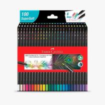 Lápis de Cor Ecolápis Supersoft 100 Cores FABER-CASTELL