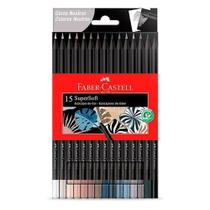 Lápis De Cor Ecolápis Supersoft 120715softcn 15 Cores Neutras - Faber Castell